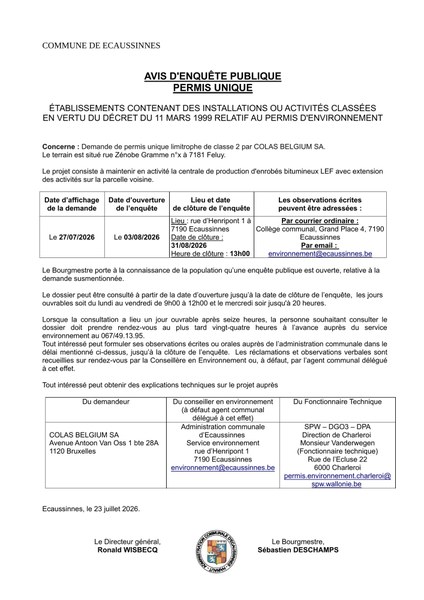 Enquête publique